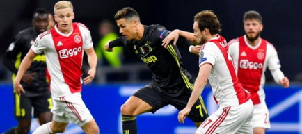 Liga Campionilor - sferturi: Ajax Amsterdam - Juventus Torino 1-1